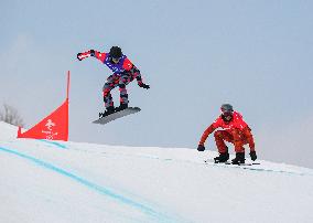 (BEIJING2022)CHINA-ZHANGJIAKOU-OLYMPIC WINTER GAMES-MEN'S SNOWBOARD CROSS (CN)