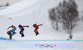 (BEIJING2022)CHINA-ZHANGJIAKOU-OLYMPIC WINTER GAMES-MEN'S SNOWBOARD CROSS-FINAL (CN)