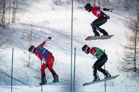 (BEIJING2022)CHINA-ZHANGJIAKOU-OLYMPIC WINTER GAMES-MEN'S SNOWBOARD CROSS (CN)