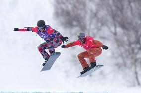 (BEIJING2022)CHINA-ZHANGJIAKOU-OLYMPIC WINTER GAMES-MEN'S SNOWBOARD CROSS-FINAL (CN)