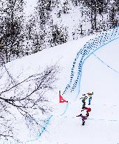 (BEIJING2022)CHINA-ZHANGJIAKOU-OLYMPIC WINTER GAMES-MEN'S SNOWBOARD CROSS-FINAL (CN)