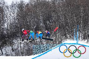 (BEIJING2022)CHINA-ZHANGJIAKOU-OLYMPIC WINTER GAMES-MEN'S SNOWBOARD CROSS (CN)