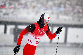 (BEIJING2022)CHINA-ZHANGJIAKOU-OLYMPIC WINTER GAMES-CROSS-COUNTRY SKIING-MEN'S 4X10KM RELAY (CN)