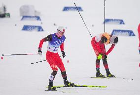 (BEIJING2022)CHINA-ZHANGJIAKOU-OLYMPIC WINTER GAMES-CROSS-COUNTRY SKIING-MEN'S 4X10KM RELAY (CN)