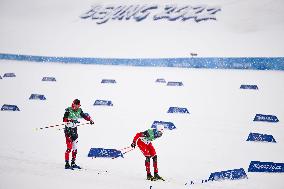 (BEIJING2022)CHINA-ZHANGJIAKOU-OLYMPIC WINTER GAMES-CROSS-COUNTRY SKIING-MEN'S 4X10KM RELAY (CN)