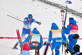 (BEIJING2022)CHINA-ZHANGJIAKOU-OLYMPIC WINTER GAMES-CROSS-COUNTRY SKIING-MEN'S 4X10KM RELAY (CN)