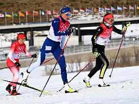(BEIJING2022)CHINA-ZHANGJIAKOU-OLYMPIC WINTER GAMES-CROSS-COUNTRY SKIING-WOMEN'S 4X5KM RELAY (CN)