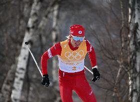 (BEIJING2022)CHINA-ZHANGJIAKOU-OLYMPIC WINTER GAMES-CROSS-COUNTRY SKIING-WOMEN'S 4X5KM RELAY (CN)