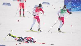 (BEIJING2022)CHINA-ZHANGJIAKOU-OLYMPIC WINTER GAMES-CROSS-COUNTRY SKIING-MEN'S 4X10KM RELAY (CN)