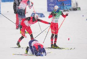 (BEIJING2022)CHINA-ZHANGJIAKOU-OLYMPIC WINTER GAMES-CROSS-COUNTRY SKIING-MEN'S 4X10KM RELAY (CN)