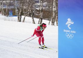 (BEIJING2022)CHINA-ZHANGJIAKOU-OLYMPIC WINTER GAMES-CROSS-COUNTRY SKIING-WOMEN'S 4X5KM RELAY (CN)