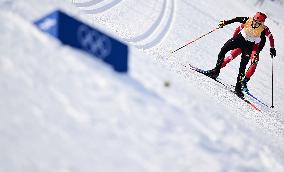 (BEIJING2022)CHINA-ZHANGJIAKOU-OLYMPIC WINTER GAMES-CROSS-COUNTRY SKIING-WOMEN'S 4X5KM RELAY (CN)