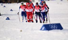 (BEIJING2022)CHINA-ZHANGJIAKOU-OLYMPIC WINTER GAMES-CROSS-COUNTRY SKIING-WOMEN'S 4X5KM RELAY (CN)