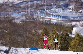 (BEIJING2022)CHINA-ZHANGJIAKOU-OLYMPIC WINTER GAMES-CROSS-COUNTRY SKIING-WOMEN'S 4X5KM RELAY (CN)