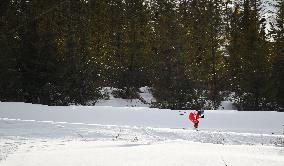 (BEIJING2022)CHINA-ZHANGJIAKOU-OLYMPIC WINTER GAMES-CROSS-COUNTRY SKIING-WOMEN'S 4X5KM RELAY (CN)