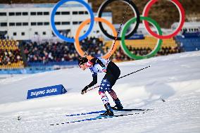 (BEIJING2022)CHINA-ZHANGJIAKOU-OLYMPIC WINTER GAMES-CROSS-COUNTRY SKIING-WOMEN'S 4X5KM RELAY (CN)