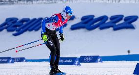 (BEIJING2022)CHINA-ZHANGJIAKOU-OLYMPIC WINTER GAMES-CROSS-COUNTRY SKIING-WOMEN'S 4X5KM RELAY (CN)