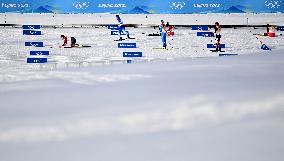 (BEIJING2022)CHINA-ZHANGJIAKOU-OLYMPIC WINTER GAMES-CROSS-COUNTRY SKIING-WOMEN'S 4X5KM RELAY (CN)