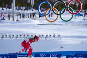 (BEIJING2022)CHINA-ZHANGJIAKOU-OLYMPIC WINTER GAMES-CROSS-COUNTRY SKIING-WOMEN'S 4X5KM RELAY (CN)