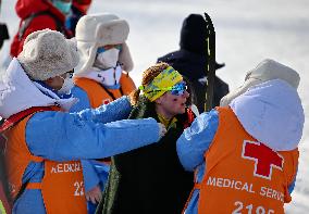 (BEIJING2022)CHINA-ZHANGJIAKOU-OLYMPIC WINTER GAMES-CROSS-COUNTRY SKIING-WOMEN'S 4X5KM RELAY (CN)