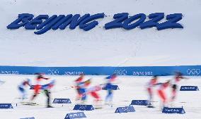 (BEIJING2022)CHINA-ZHANGJIAKOU-OLYMPIC WINTER GAMES-CROSS-COUNTRY SKIING-WOMEN'S 4X5KM RELAY (CN)