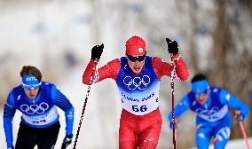 (BEIJING2022)CHINA-ZHANGJIAKOU-OLYMPIC WINTER GAMES-CROSS-COUNTRY SKIING-MEN'S 15KM CLASSIC (CN)