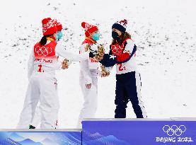 (BEIJING2022)CHINA-ZHANGJIAKOU-OLYMPIC WINTER GAMES-FREESTYLE SKIING-MIXED TEAM AERIALS-FINAL (CN)
