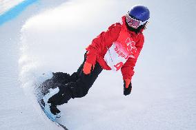 (BEIJING2022)CHINA-ZHANGJIAKOU-OLYMPIC WINTER GAMES-WOMEN'S SNOWBOARD HALFPIPE-FINAL (CN)