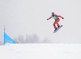 (BEIJING2022)CHINA-ZHANGJIAKOU-OLYMPIC WINTER GAMES-MIXED TEAM SNOWBOARD CORSS QUATERFINAL(CN)