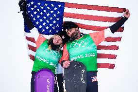 (BEIJING2022)CHINA-ZHANGJIAKOU-OLYMPIC WINTER GAMES-MIXED TEAM SNOWBOARD (CN)