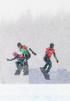 (BEIJING2022)CHINA-ZHANGJIAKOU-OLYMPIC WINTER GAMES-MIXED TEAM SNOWBOARD CORSS(CN)