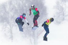 (BEIJING2022)CHINA-ZHANGJIAKOU-OLYMPIC WINTER GAMES-MIXED TEAM SNOWBOARD CORSS(CN)