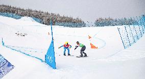 (BEIJING2022)CHINA-ZHANGJIAKOU-OLYMPIC WINTER GAMES-MIXED TEAM SNOWBOARD CORSS(CN)