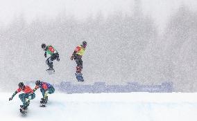 (BEIJING2022)CHINA-ZHANGJIAKOU-OLYMPIC WINTER GAMES-MIXED TEAM SNOWBOARD CORSS(CN)