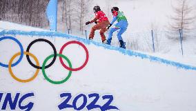 (BEIJING2022)CHINA-ZHANGJIAKOU-OLYMPIC WINTER GAMES-MIXED TEAM SNOWBOARD CORSS(CN)