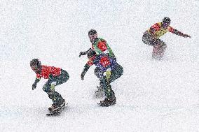 (BEIJING2022)CHINA-ZHANGJIAKOU-OLYMPIC WINTER GAMES-MIXED TEAM SNOWBOARD CORSS(CN)