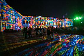 BELGIUM-BRUSSELS-LIGHT SHOW