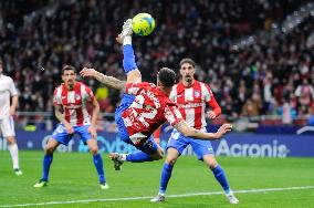 (SP)SPAIN-MADRID-FOOTBALL-SPANISH FIRST DIVISION-ATLETICO DE MADRID VS GETAFE