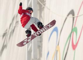 (BEIJING2022)CHINA-ZHANGJIAKOU-OLYMPIC WINTER GAMES-WOMEN'S SNOWBOARD HALFPIPE-FINAL (CN)