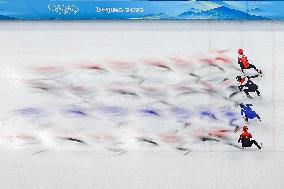 (XHTP)(BEIJING2022)CHINA-BEIJING-OLYMPIC WINTER GAMES-SHORT TRACK SPEED SKATING (CN)