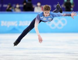 (XHTP)(BEIJING2022)CHINA-BEIJING-FIGURE SKATING-MEN SINGLE SKATING-FREE SKATING (CN)