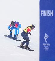 (XHTP)(BEIJING2022)CHINA-ZHANGJIAKOU-SNOWBOARD-MIXED TEAM SNOWBOARD CORSS QUATERFINAL(CN)