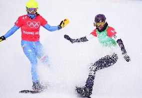 (BEIJING2022)CHINA-ZHANGJIAKOU-SNOWBOARD-MIXED TEAM SNOWBOARD CORSS-FINAL(CN)