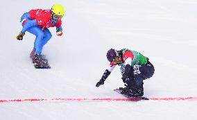 (XHTP)(BEIJING2022)CHINA-ZHANGJIAKOU-SNOWBOARD-MIXED TEAM SNOWBOARD CORSS-FINAL(CN)