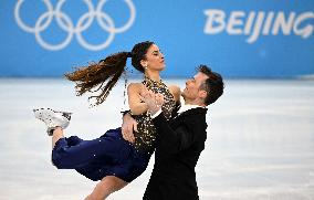 (XHTP)(BEIJNG2022)CHINA-BEIJING-OLYMPIC WINTER GAMES-FIGURE SKATING-ICE DANCE-FREE DANCE (CN)