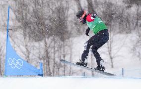 (BEIJING2022)CHINA-ZHANGJIAKOU-SNOWBOARD-MIXED TEAM SNOWBOARD CORSS-FINAL(CN)