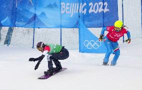 (BEIJING2022)CHINA-ZHANGJIAKOU-SNOWBOARD-MIXED TEAM SNOWBOARD CORSS-FINAL(CN)