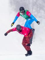 (XHTP)(BEIJING2022)CHINA-ZHANGJIAKOU-OLYMPIC WINTER GAMES-MIXED TEAM SNOWBOARD CORSS(CN)