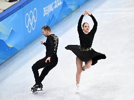 (BEIJNG2022)CHINA-BEIJING-OLYMPIC WINTER GAMES-FIGURE SKATING-ICE DANCE-FREE DANCE (CN)