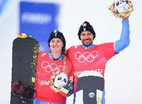 (XHTP)(BEIJING2022)CHINA-ZHANGJIAKOU-OLYMPIC WINTER GAMES-MIXED TEAM SNOWBOARD CORSS(CN)